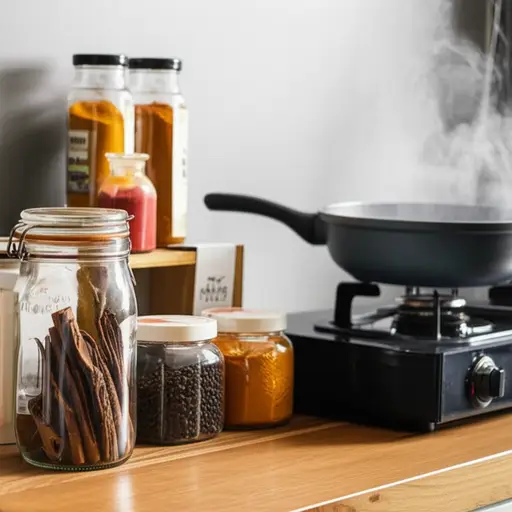 我喜欢用芳香的香料做饭。