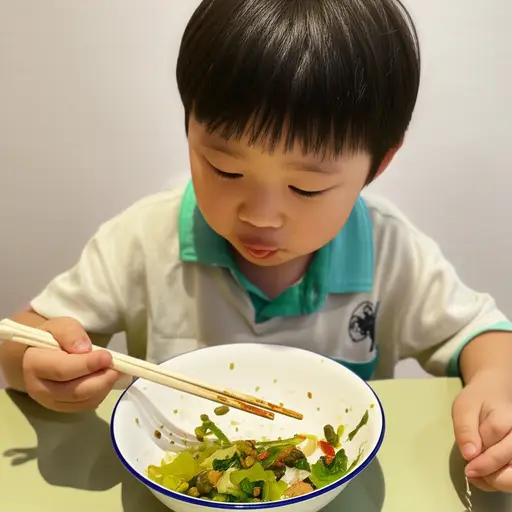 我弟弟吃饭总是很快。