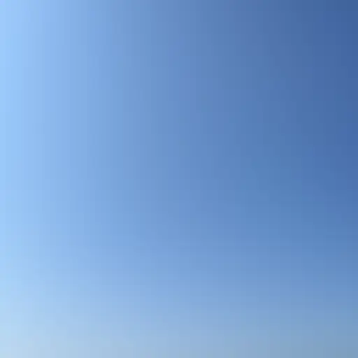 天上根本没有任何云朵。（用于强调否定）