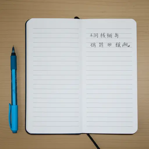 我每天在日记里写一些东西。