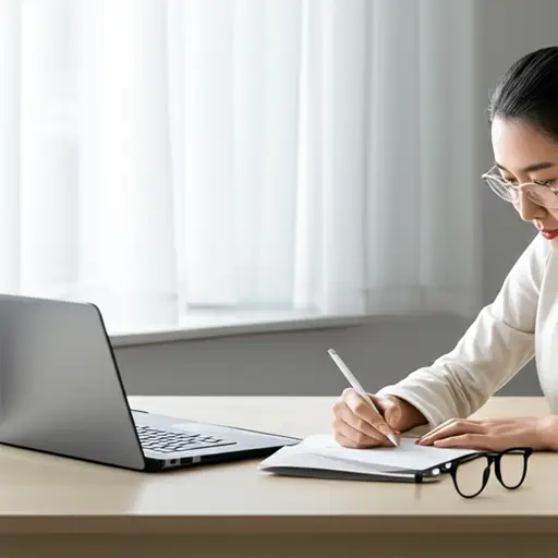 他觉得独自工作很宁静。