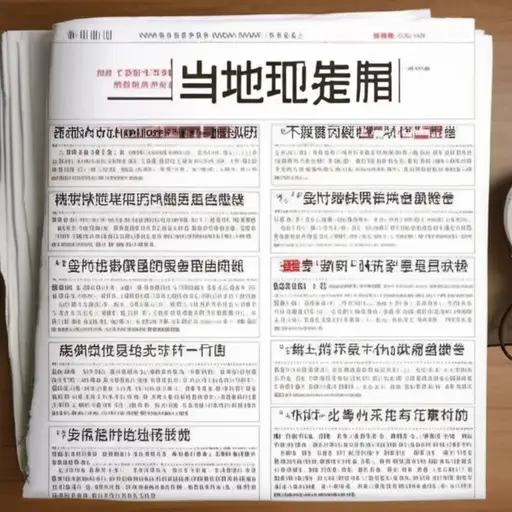 这份工作曾在当地报纸上刊登广告。