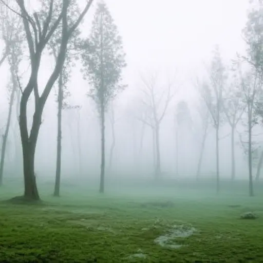 那是一个潮湿、多雾的早晨。