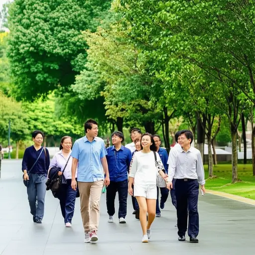 这些人过着普通的生活。