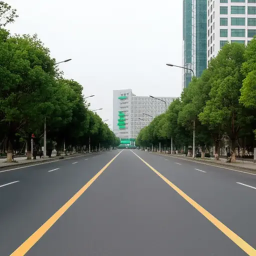 沿着这条路直走，你就能看到邮局。