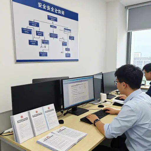 该公司有一套复杂精细的安全规程。