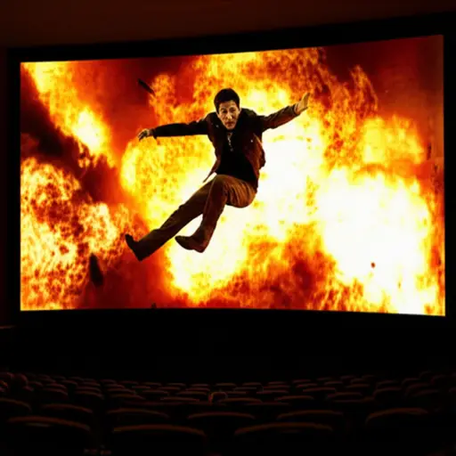 这部电影有许多令人兴奋的动作场景。