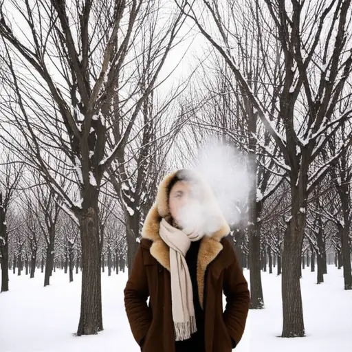 现在外面很冷。