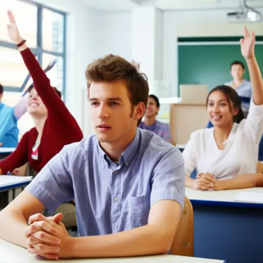 我太紧张了，不敢提问。