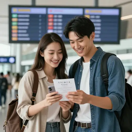 我们将旅行时间安排得与我堂兄的婚礼一致。