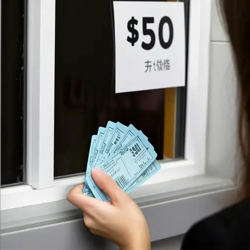 我们将以每张50美元的价格出售门票。