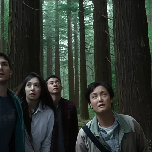 黑暗森林里一声突然的呼喊让所有人都吓了一跳。