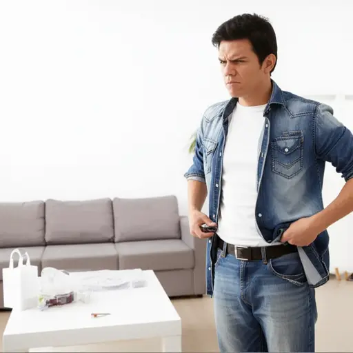 我到处找我的钥匙。