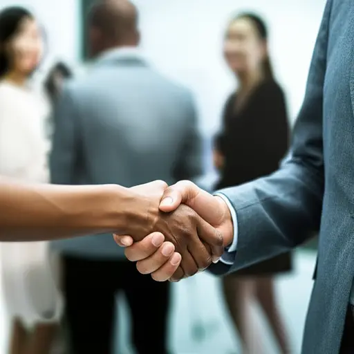 我们被互相介绍认识，然后聊了聊各自的国家。