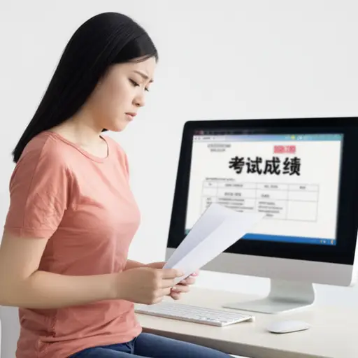 看到结果时，她无法掩饰自己的失望。