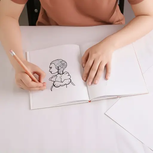 她从书上复制了这张图片。