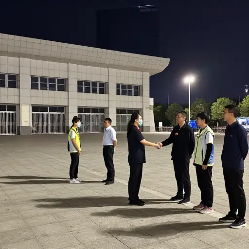 音乐会结束时，已是午夜过后，所有人都已离开，团队走到我们每个（帮忙的）人面前，亲自感谢我们！