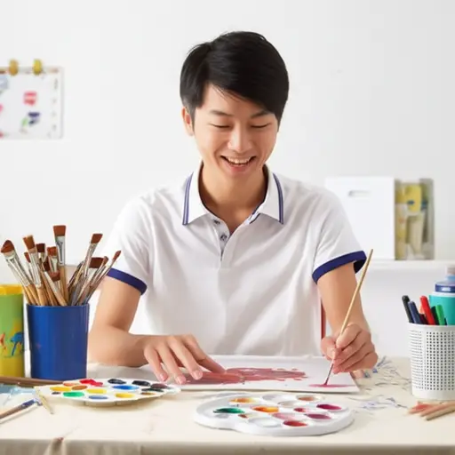 我喜欢发挥创造力。