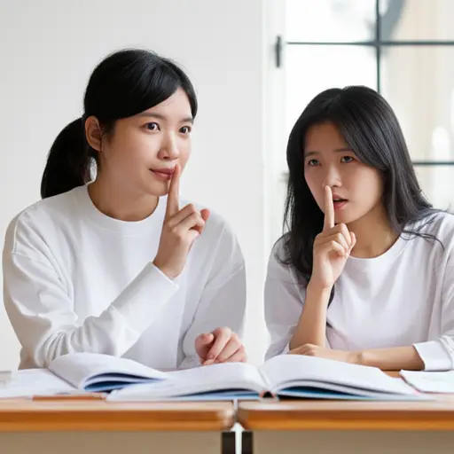 你能别打扰我们吗？我们正试着集中精神。