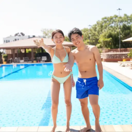 今天下午我们去游泳好吗？