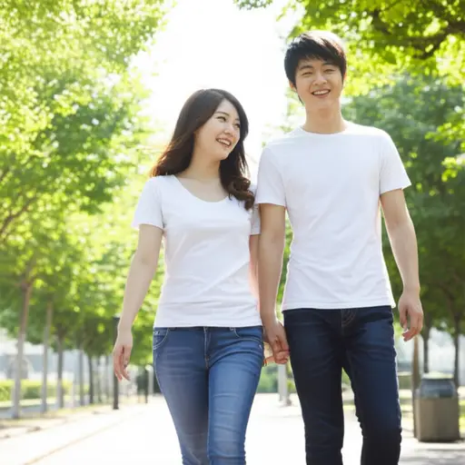 看到穿着相似的情侣是很常见的。