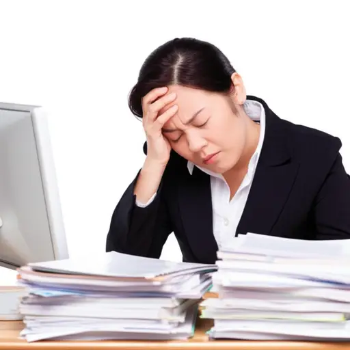 我感觉今天的工作压力很大。