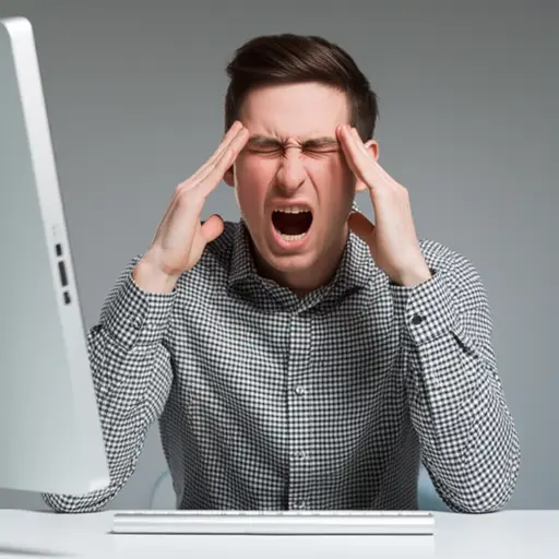 这个不靠谱的软件让我很恼火；我对它感到非常沮丧。