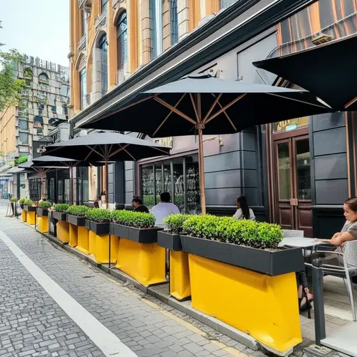 我们参观了城市里一家迷人的咖啡馆。