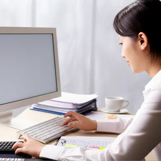 会计师审查了公司的财务记录。