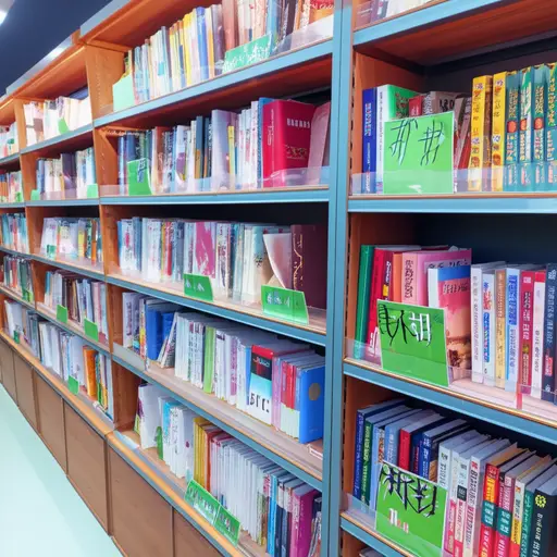 商店正在以折扣价出售损坏的书籍。