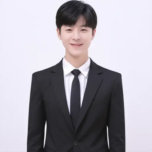 他总是穿衬衫系领带。