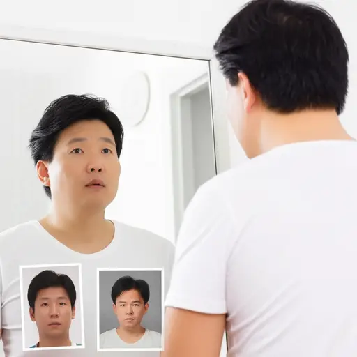 他比我认识他时胖了不少。