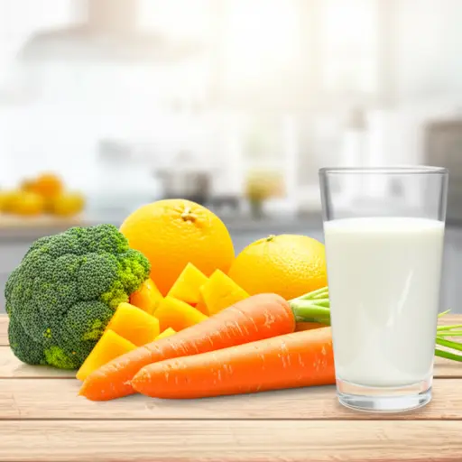 良好的饮食有助于增强身体的天然防御能力。