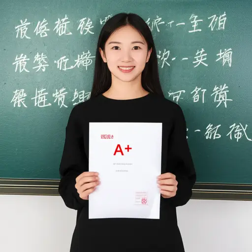 她英语总是得高分。