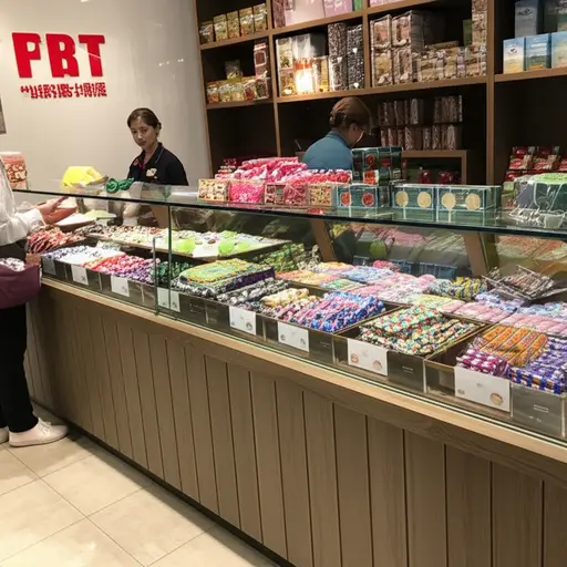 他们出售各种巧克力。