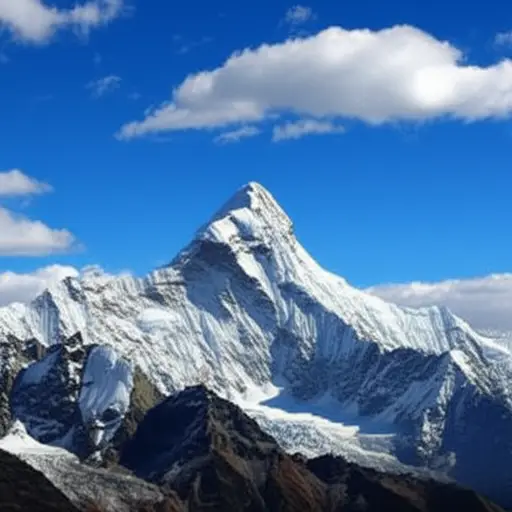 珠穆朗玛峰被认为是世界上最高的山峰。