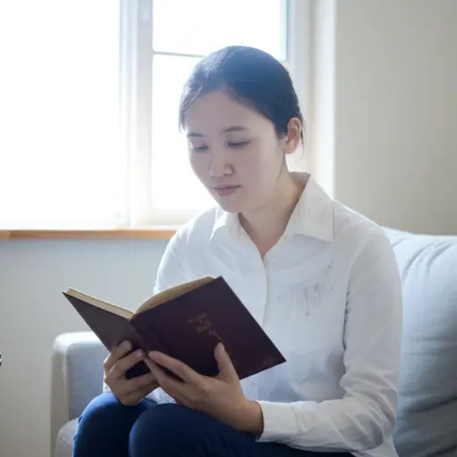 我喜欢在室内看书。