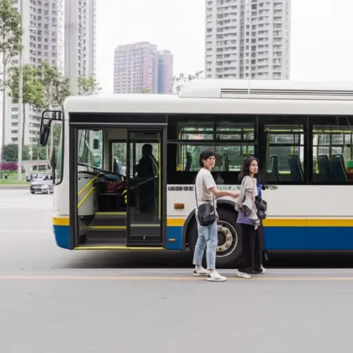 我们需要在公共汽车离开前上车。