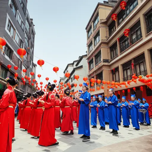 当地的习俗可能因城镇不同而有很大差异。