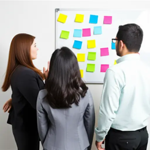 公司使用留言板让员工分享最新动态。