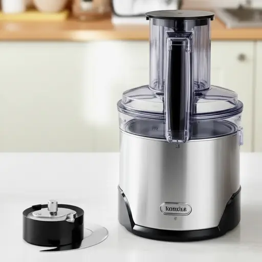 这台食品加工机有一个专门研磨咖啡的配件。