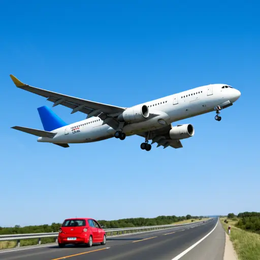 我会坐飞机来，因为坐汽车花太多时间。