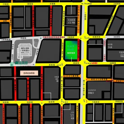 地图的中间是公园。