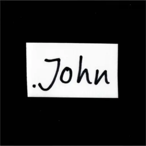 在他的名字前加一个逗号。