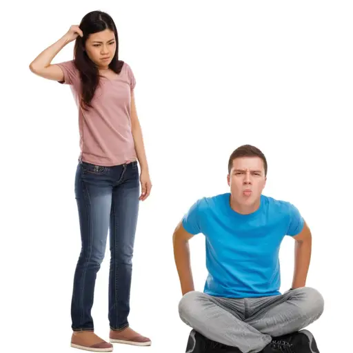 别这么傻——你表现得像个孩子！