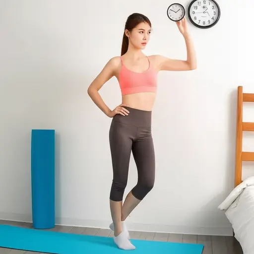 由于时间限制，她决定放弃每日瑜伽练习。