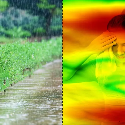 该国北部潮湿，但南部闷热。