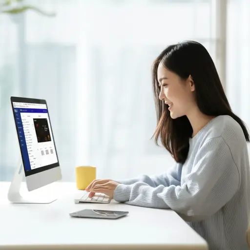 她梦想有一天能成为著名的博主。