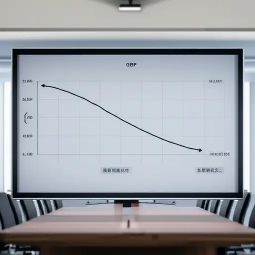该国本季度的GDP预计将小幅下降。