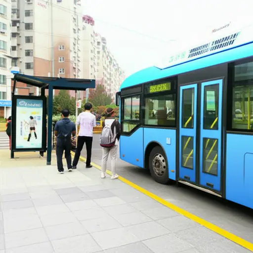 我们的公交车来了。